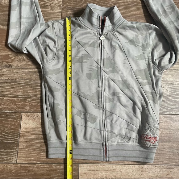 Billabong Camo Full Zip Track Jacket/ Sweatshirt - Picture 12 of 13